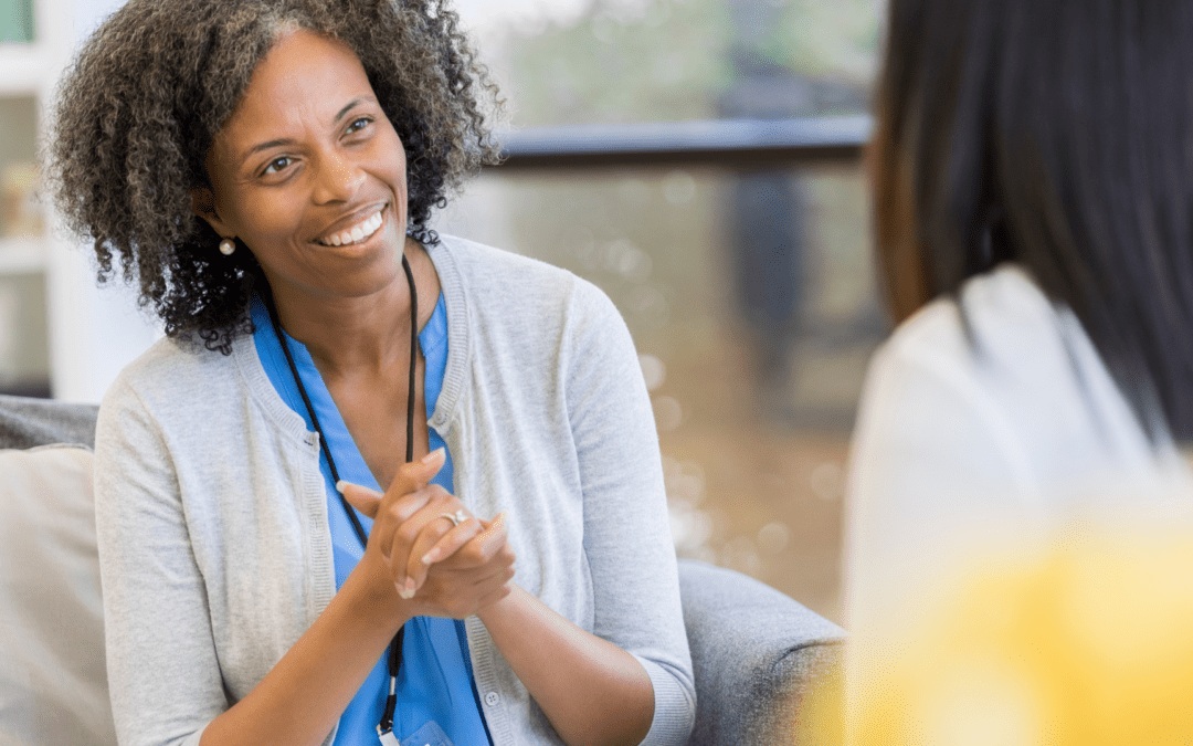 Black person in therapy with an Atlanta Black therapist, feeling empowered through culturally sensitive care.