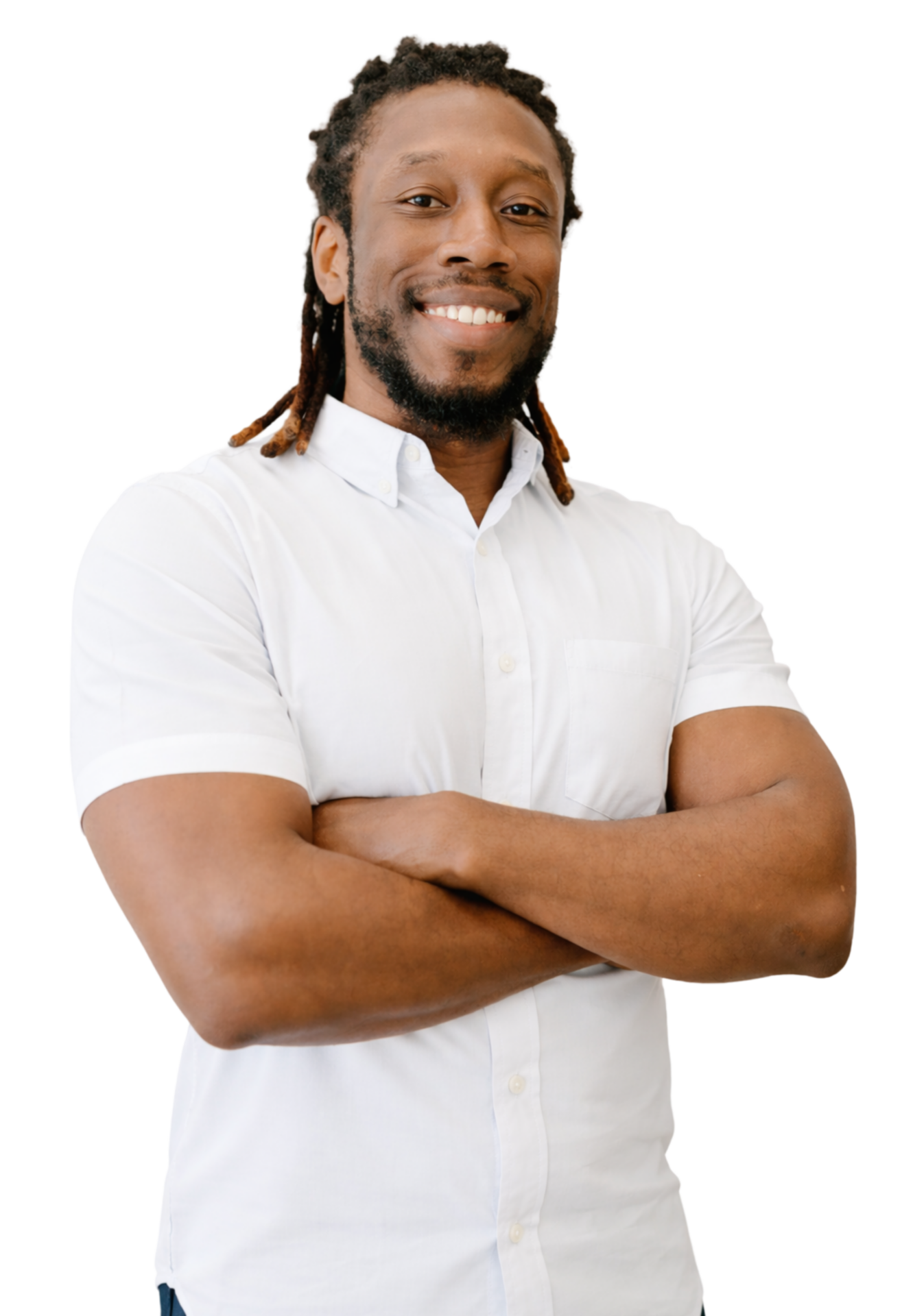 Black male therapist sitting with a client during a therapy session focused on anxiety, religious trauma, and emotional processing in Georgia (30080, 30135, 30044, 30263)